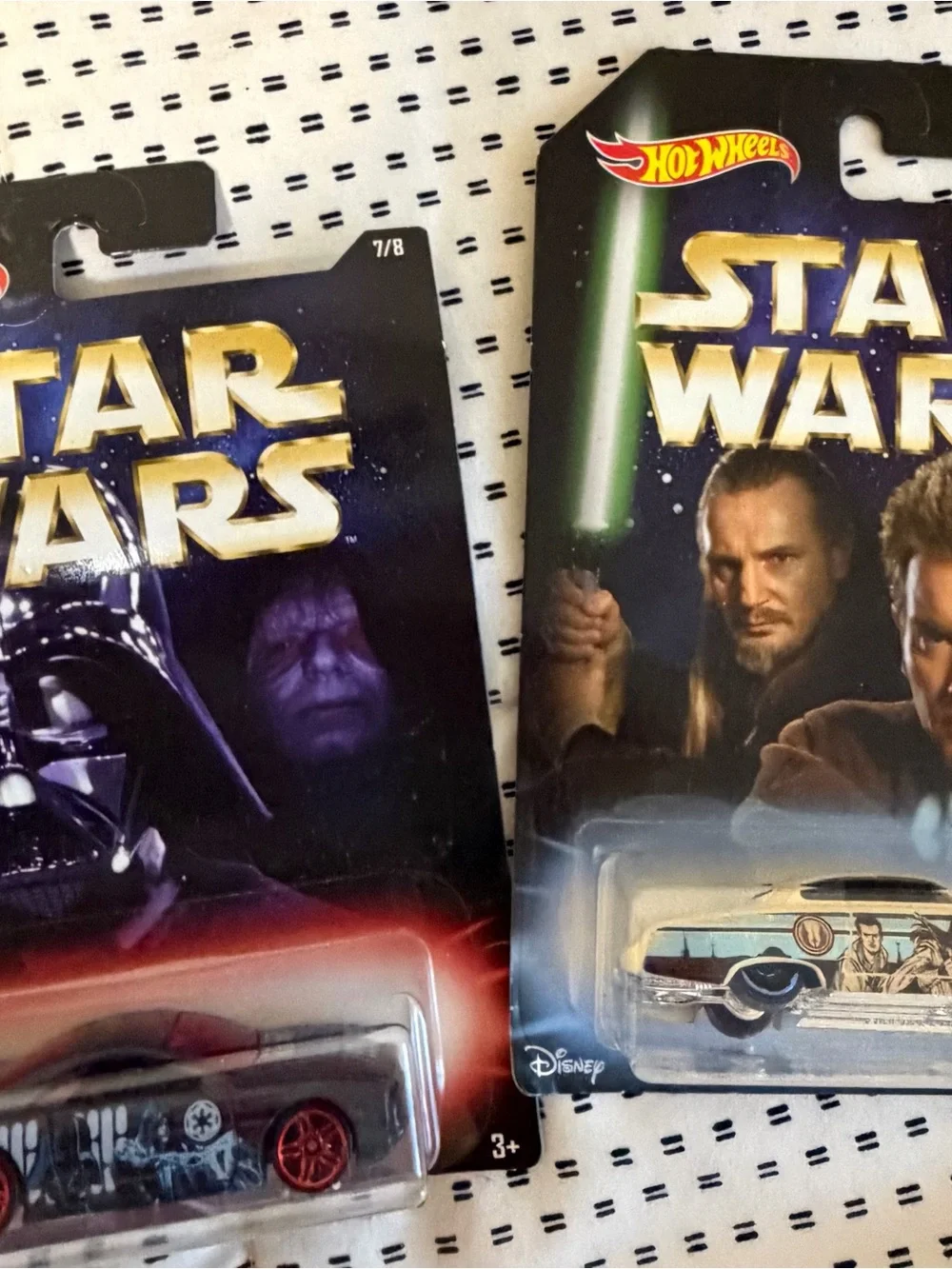 Hot Wheels Star Wars The Clone Wars Character Cars Lot of 6 – New in Package